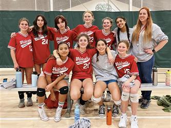 8th grade vball team