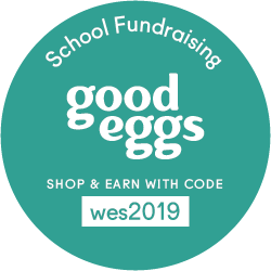 Good Eggs Fundraiser Badge: WES code is wes2019